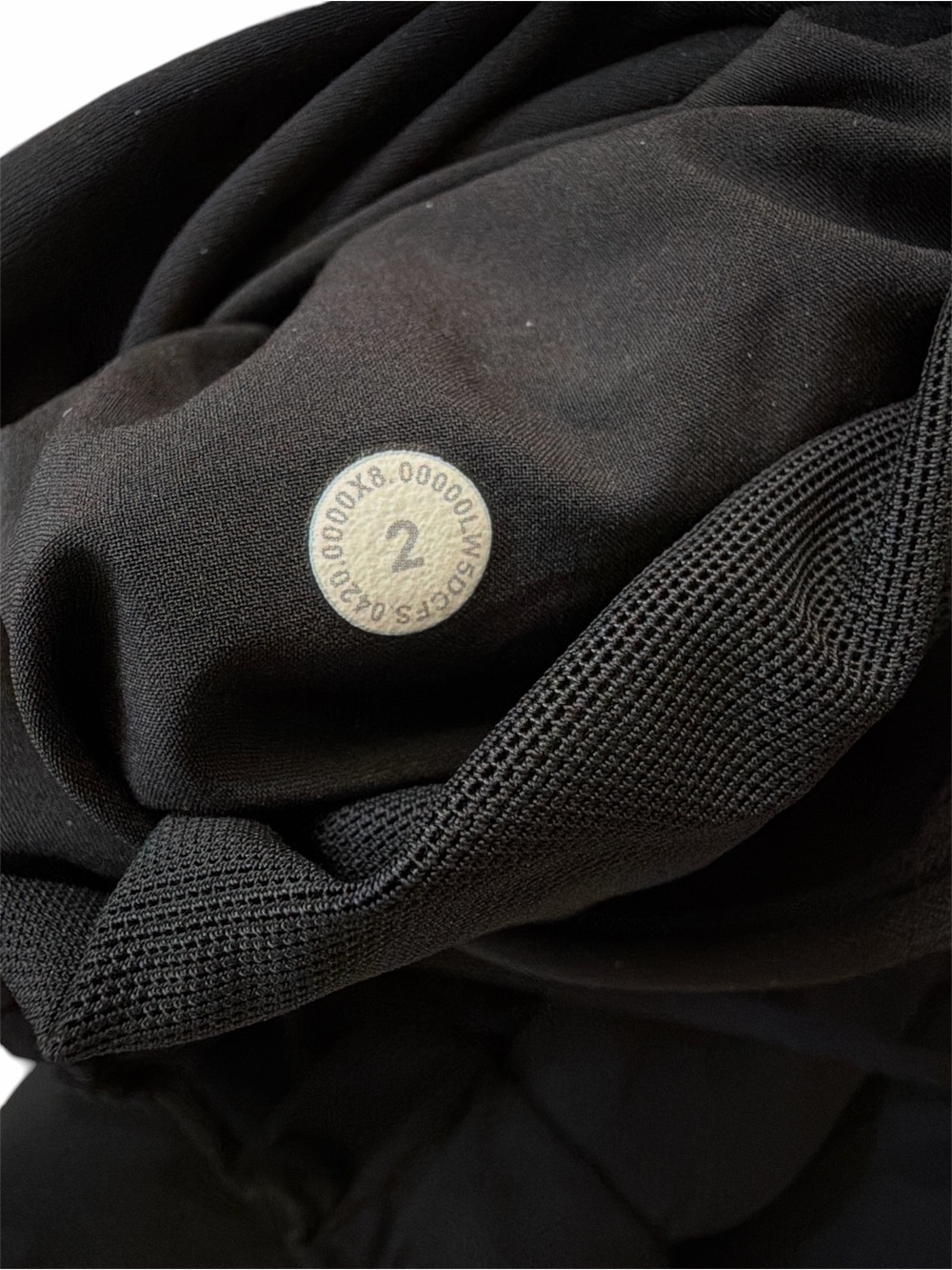 Lululemon Keep Moving Pant *7/8 High Rise Black Size 2 - Picture 6 of 8